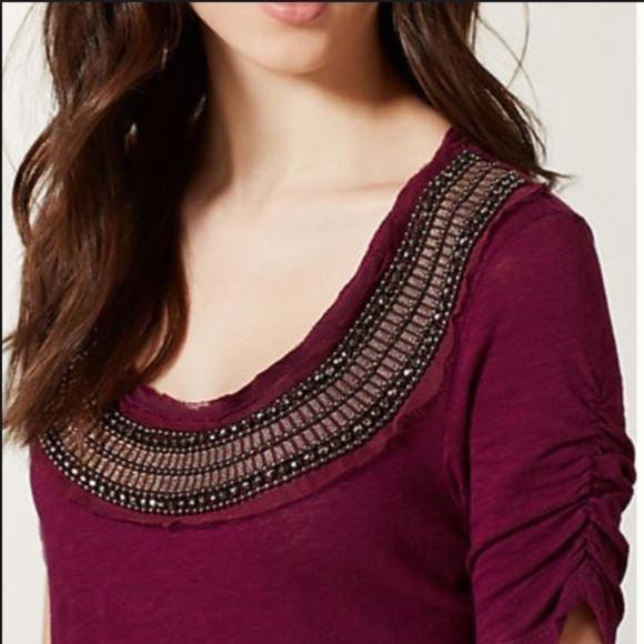 Anthologie Deletta beaded bib top szS cotton - Picture 3 of 5